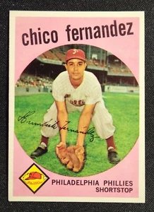 1959 Topps Baseball #452 CHICO FERNANDEZ, Philadelphia Phillies, NM+ - Picture 1 of 2