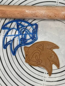 Sonic Head Keksausstecher & -form 4,75"" Zoll hergestellt von 3D Kitchen Art - Bild 1 von 9