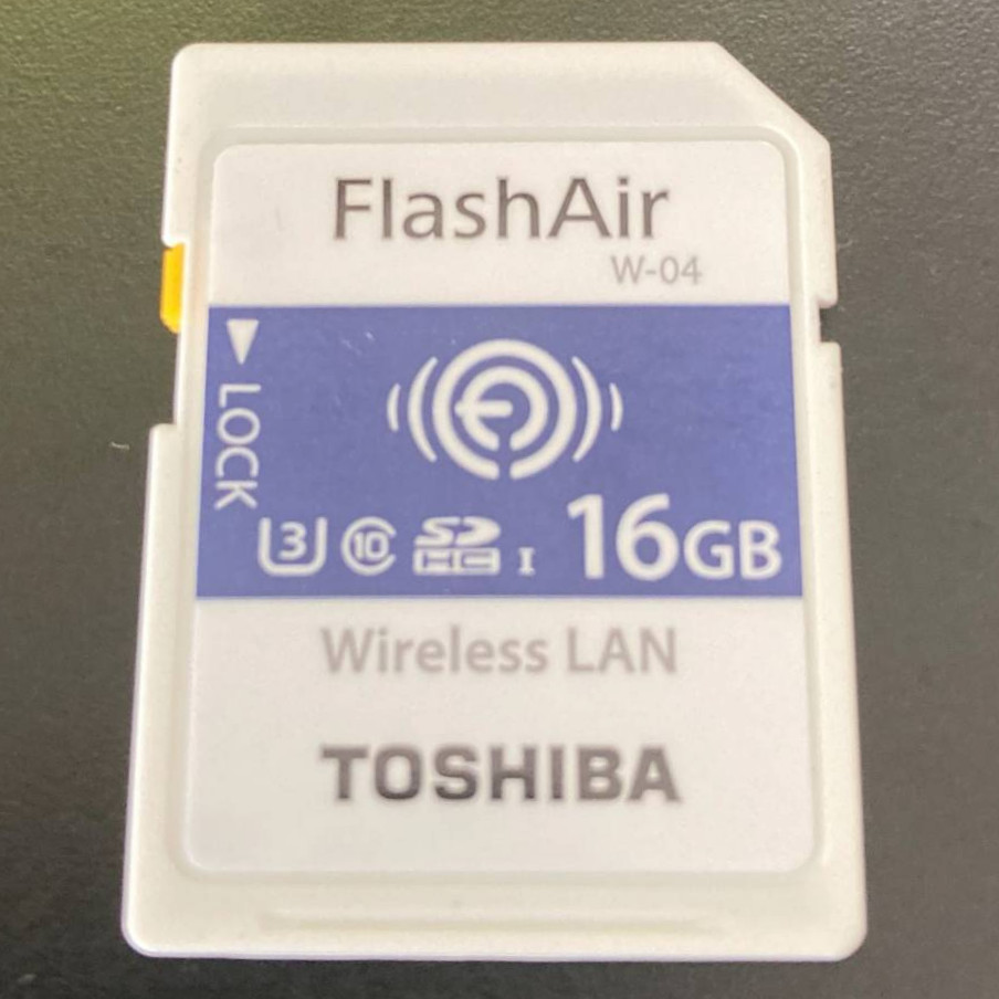 TOSHIBA FlashAir W-04 64GB （FlashAir TOSHIBA wireless LAN 64GB SD 