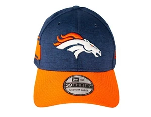 Cappello Berretto NFL Denver Broncos On Field New Era 39THIRTY Flex Taglia Medium-Large NUOVO! - Foto 1 di 10