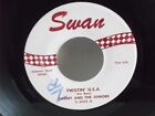 Danny & The Juniors,Swan 4060,"Twistin' U.S.A.",US,7"45,1960 doo wop,Mint-