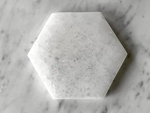 12"x12" Natural Selenite Gemstone Coffee End Table Top Handmade Christmas Gifts - Picture 1 of 5