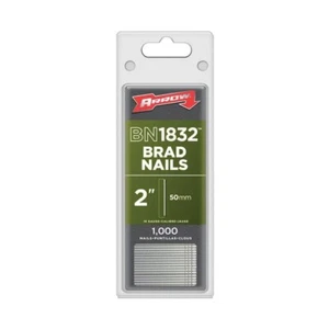Arrow Brad Nails 2in BN1832 50MM 18G - Pack of 1000 - Picture 1 of 3