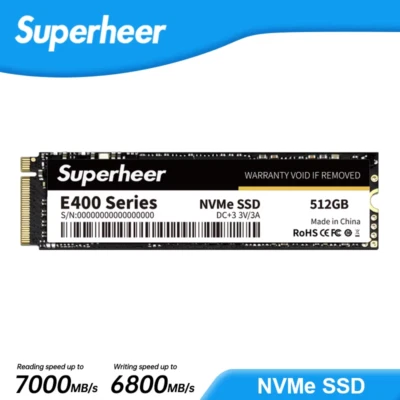 M2 SSD NVME 1TB SUPERHEER M.2 Pcie 3.0 1TB Hard Drive 2280 Internal NEW!  - Image 1 of 4