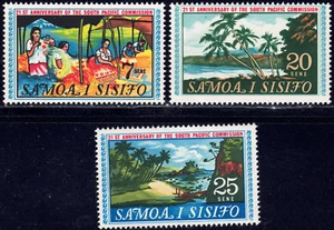 1968 Samoa SC# 287-289 - South Pacific Commission 21st Anniv. - M-NH - Picture 1 of 2