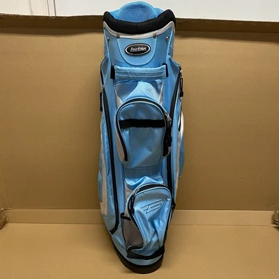 Bolsa de golf Tour Edge divisores de 6 vías azul claro blanco Foto 1 de 4