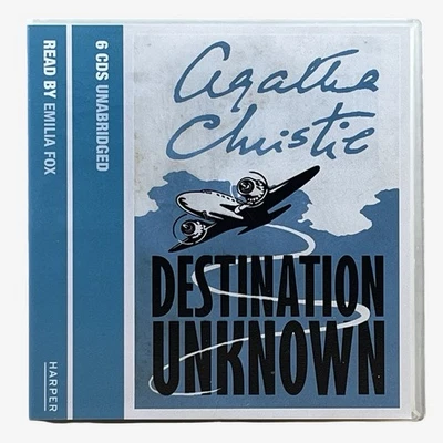 Agatha Christie CD Audio Book Destination Unknown Unabridged 2009 Emilia Fox - Image 1 of 4