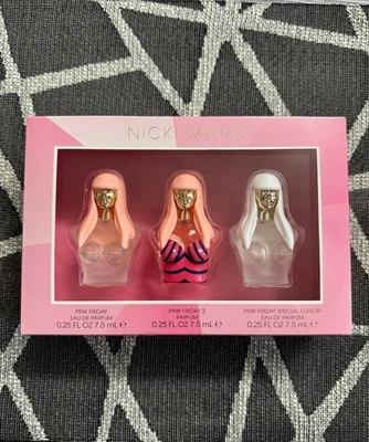 Nicki Minaj Pink Friday Minis .25oz Perfume 3 Pack - Image 1 of 3