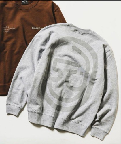 VETEMENTS Felpa Beams T Domdom Hamburger Collaborazione Grigio Collaborazione JPN Limit