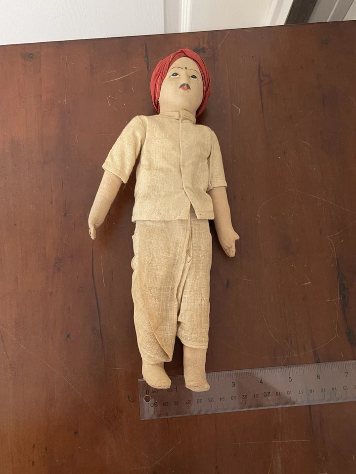 Muñeca Stockinette Man vintage Foto 1 de 4