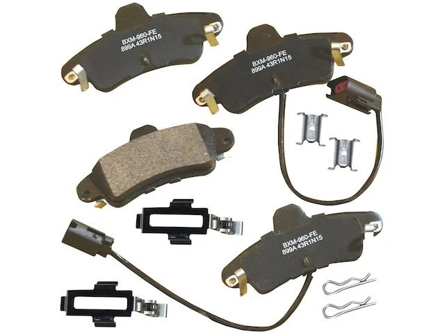 Juego de pastillas de freno traseras para Mercury Cougar 1999-2002 2,0 L 4 cilindros 2000 2001 FN629NB Foto 1 de 1