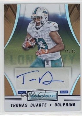 2016 Panini Rookies & Stars True Blue /49 Thomas Duarte #RLS-TDT Auto RC - Image 1 of 2