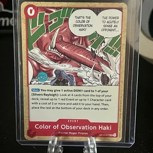 One Piece Color of Observation Haki (OP12-017) Legacy of the Master Uncommon - Bild 1 von 1