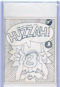 Auténtico Huzzah! Cómic #1 1979 de Anthropomorphic Creator Under 100 existe raro - Imagen 1 de 3
