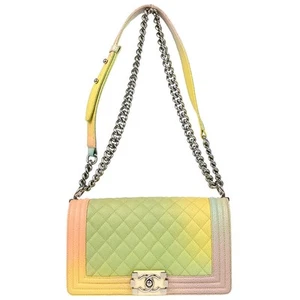 Boy Chanel Pastel Color Calfskin Medium Shoulder Bag 165661 - Picture 1 of 11