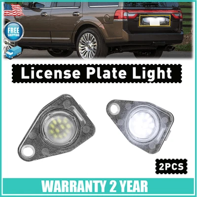 Luz de matrícula branca LED 2* para 1996-2005 Ford & Taurus 45513 Ford Taurus X - Imagem 1 de 4