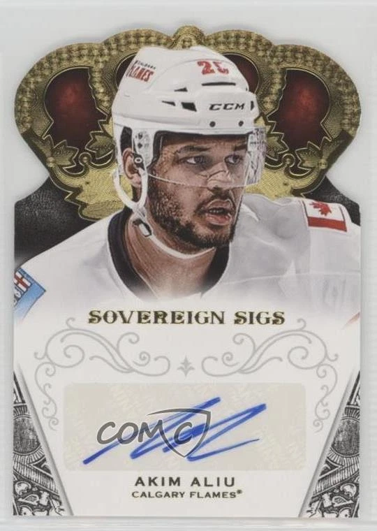 2013-14 Panini Crown Royale Sovereign Signatures Akim Aliu #SO-AA Auto - Image 1 of 2