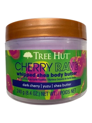 Manteca corporal de karité batida Tree Hut Cherry Rave - 8,4 oz Foto 1 de 4
