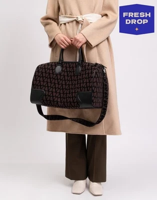 RRP€2955 VALENTINO GARAVANI Toile Iconographe Jacquard & Leather Duffle Bag Zip - Image 1 of 4