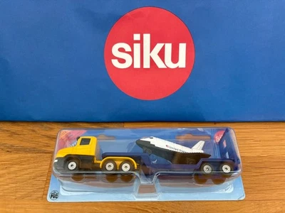 Siku 1612 Tieflader mit Spaceshuttle OVP - Bild 1 von 3