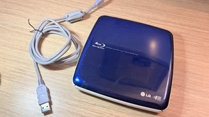 LG BP06LU10 Super Multi Blue Portable 6x Blu-ray DVD Disc Rewriter With Cable - Picture 1 of 2