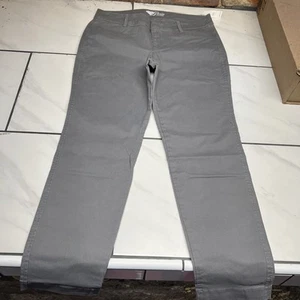 PANTALONES PIXIE ANTIGUOS AZUL MARINO PARA MUJER DE TIRO ALTO GRIS TALLA 8 Nuevos con Etiqueta Regular - Imagen 1 de 7