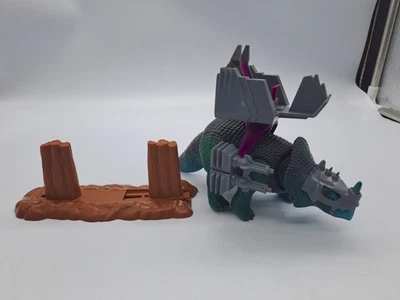 Dino Riders Monoclonius Vintage Tyco - image 1 of 4