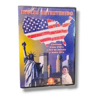 Ingles Entretenido DVD 3 + CD Set Nuevo Aprende Inglés Fácil / Englisch lernen - Bild 1 von 4