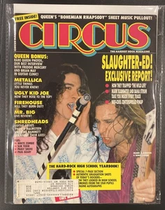 Circus Magazine June 1993 Slaughter Metallica Firehouse Mr. Big Queen Ugly Kid - Bild 1 von 3