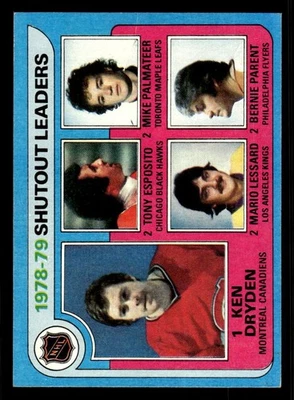1979 TOPPS KEN DRYDEN 8 VG TONY ESPOSITO PALMATEER MARIO LESSARD BERNIE PARENT - Image 1 of 2