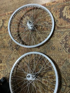 Mongoose Pro Class 20” Bmx Rims Wheels Old School Vintage Suzue Hubs - Picture 1 of 10