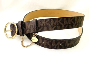 MICHAEL KORS Cintura catena donna logo MEDIA tono oro fibbia e catena - Foto 1 di 8