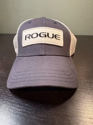 Gorra de camionero Rogue Fitness (adulto ajustable Snapback) blanca carbón Foto 1 de 4