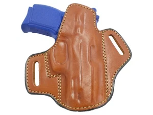Leather Open Top OWB Right Hand Belt Holster For Glock17/22/31 - Picture 1 of 2