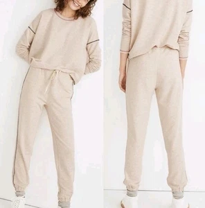 Madewell Jogginghose und Sweatshirt Set AKA Pyjama Größe Extra Small (4-8) gebraucht, in einwandfreiem Zustand - Bild 1 von 14