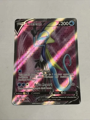 Inteleon V (Full Art) 180/192 Swsh02: Rebel Clash Holo - Image 1 of 3