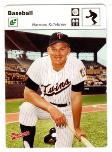 Leaf Sportscasters #18 Harmon Killebrew 2005 guante de campo blanco #19/50 - Imagen 1 de 1