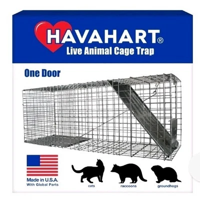 NEW Havahart 1079SR Large 1-Door Humane Catch and Release Live Animal Trap - Image 1 of 4
