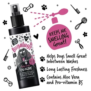 Bugalugs desodorante para perros perfume para perros bebé fresco 200 ml perros desodorante perfume  - Imagen 1 de 9