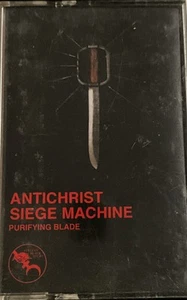 Antichrist Siege Machine – Purifying Blade Cassette 2021 Stygian Black Hand - Picture 1 of 3