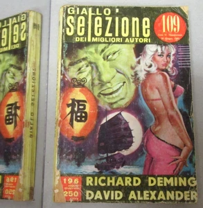 "GIALLO SELEZIONE DEI MIGLIORI AUTORI" - R. Deming/D. Alexander - N. 109 - 1965 - Picture 1 of 1