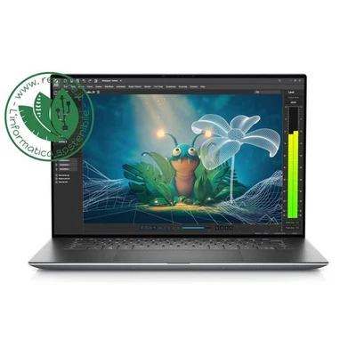 Dell Precision 5570 15.6 4k Touch i7-12800H 32Gb SSD 1Tb RTX A1000 Windows 11 Pr - Immagine 1 di 4