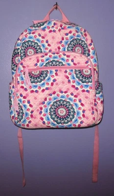 Vera Bradley Harry Potter Campus Backpack Luna's Medallion Recycled Cotton - Image 1 of 4