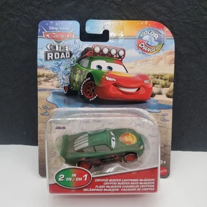 Disney Pixar Cars On The Road  Color Changers CRYPTID BUSTER LIGHTNING McQUEEN. - Picture 1 of 6