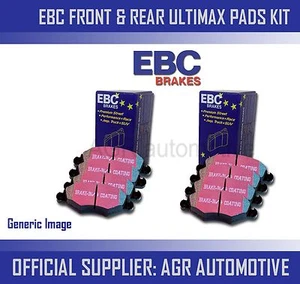 EBC FRONT + REAR PADS KIT FOR CHRYSLER (USA) GRAND VOYAGER 3.3 2001-07 - Picture 1 of 1