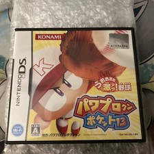 Nintendo DS Power Pro Kun Pocket 13 Japanese Import 2010 Baseball Konami