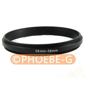 Male 58mm-58mm 58-58 mm Macro Reverse Ring / reversing - Picture 1 of 1