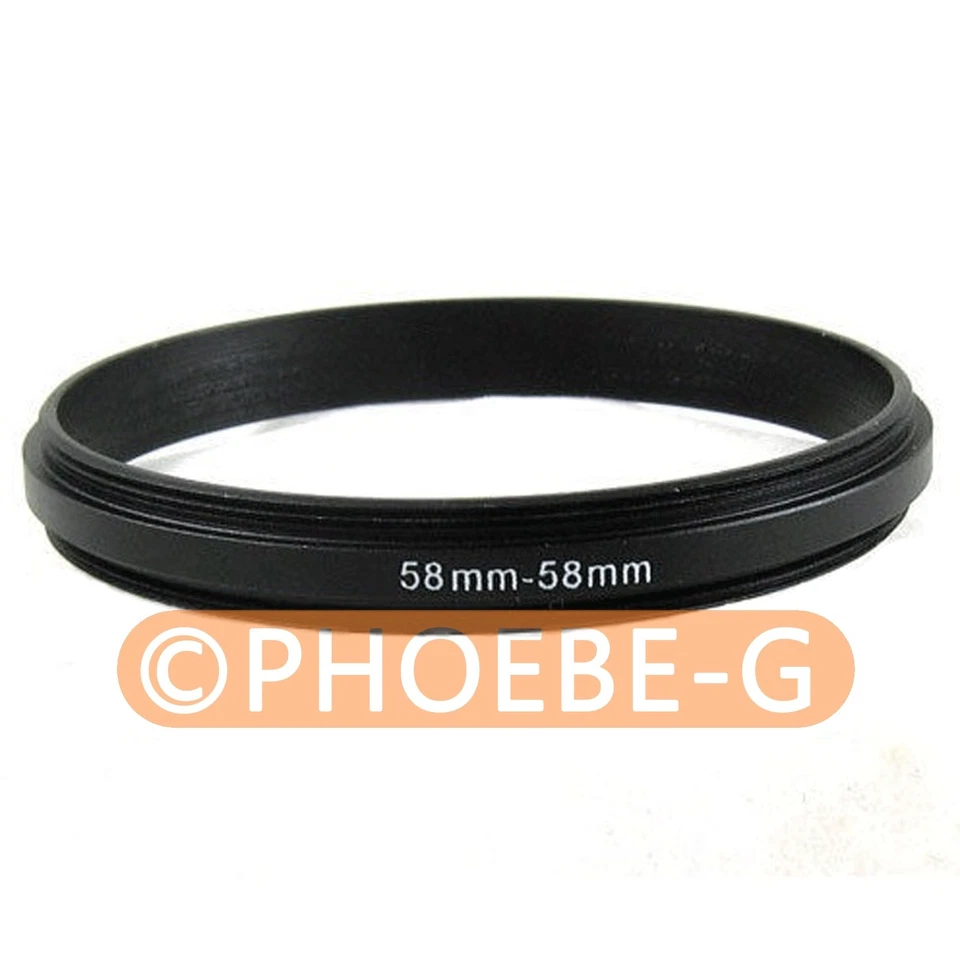 Male 58mm-58mm 58-58 mm Macro Reverse Ring / reversing - Image 1 of 1