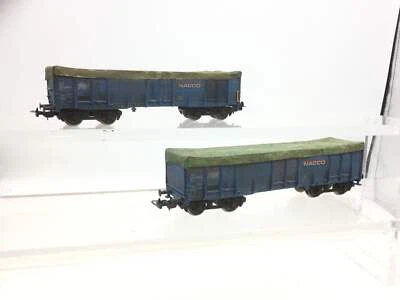 Piko 58707 HO Gauge NS Gondola Wagon x2 (WEATHERED) - Image 1 of 2