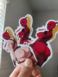 Ecchi stickers, Lady Deadpool Marvel Avengers - Picture 1 of 1